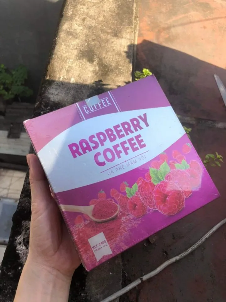 Cà Phê Giúp Giảm Cân Mâm Xôi Raspberry Coffee Hộp 15 gói 3